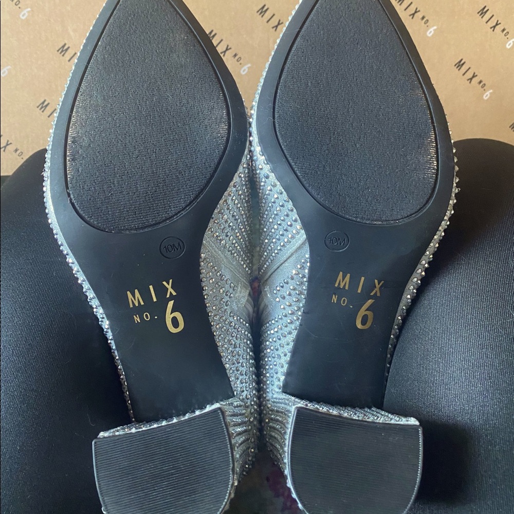 Mix No. 6 Sparkly Knee High Vev Boots - image 4